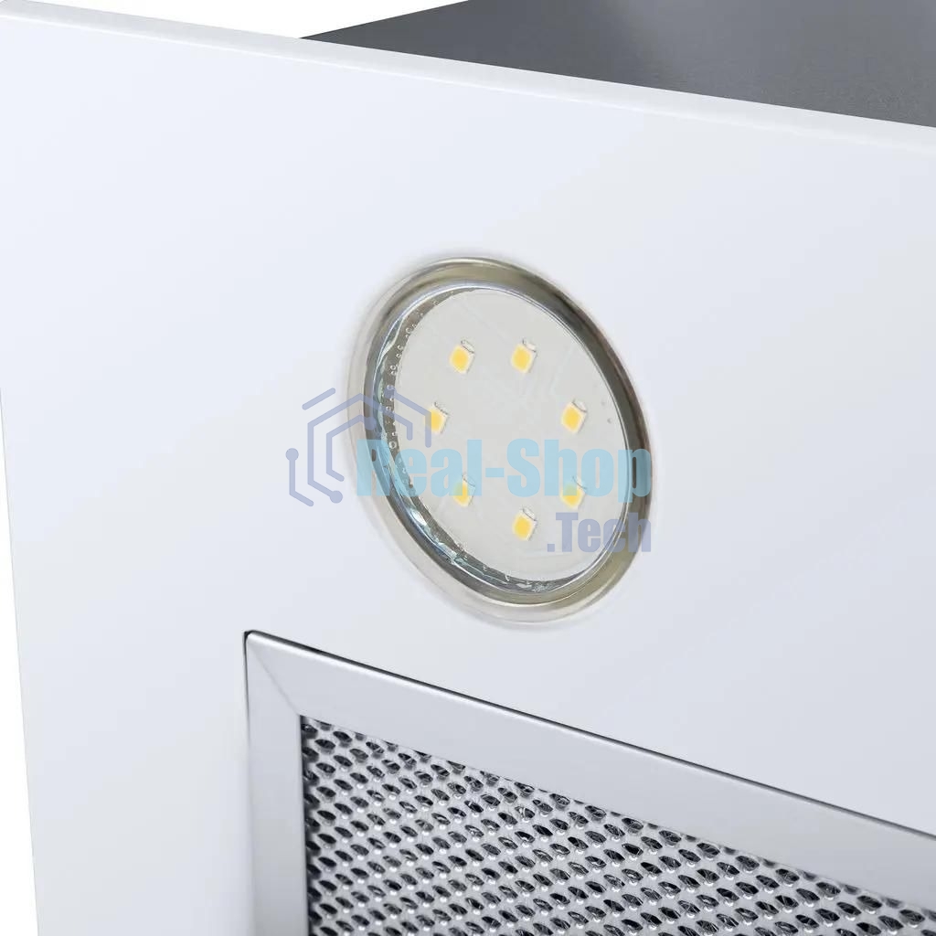 Вытяжка встраиваемая Maunfeld Crosby Power 50 белый, 50 см, 1050 куб. м/ч, 51.8 дБ