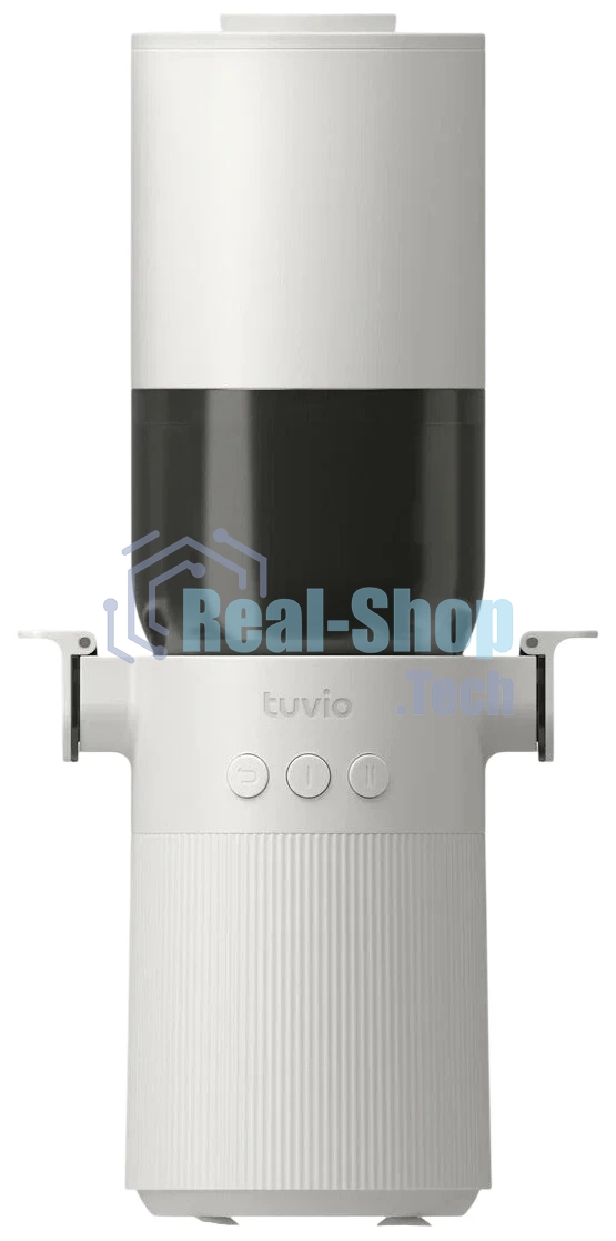 Соковыжималка Tuvio Semble TJ07PM белый, шнековая вертикальная, 450 Вт, 640 мл, механическое, реверс