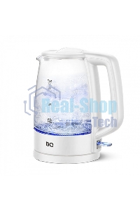Чайник электрический BQ KT1839G белый. Мощность: 2200 Вт, объем: 1.7 л