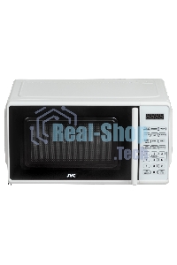 Микроволновая печь JVC JK-MW425SG белый, 20 л, 700 Вт, переключатели - мембранные кнопки