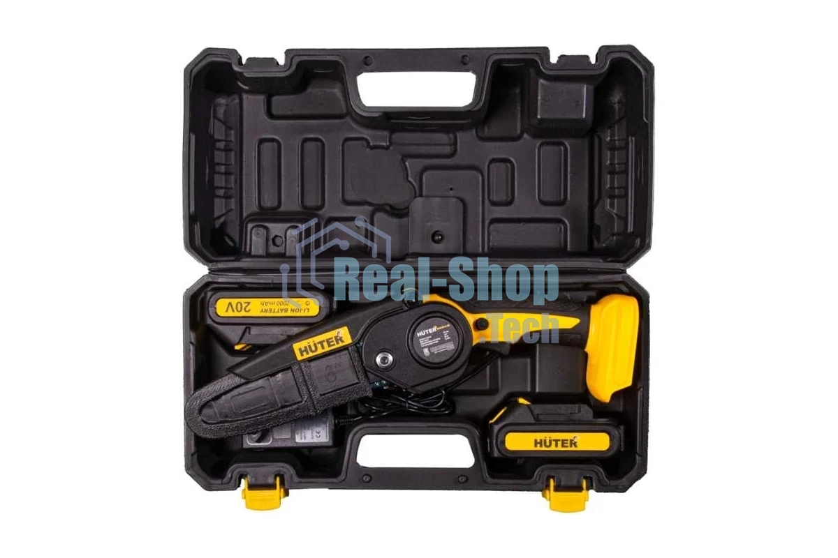 Электрическая цепная пила Huter ELS ELS-20-Li-2К дл.шины:6