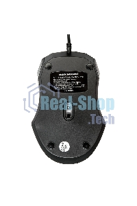 Мышь проводная Nakatomi MON-07U черный, 800 dpi, USB, кнопки - 3