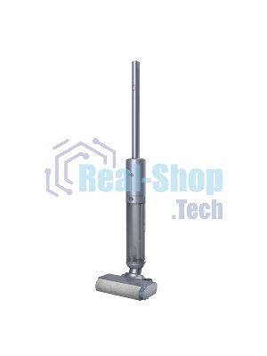 Пылесос вертикальный BQ VCA1003W холодный серый, питание от аккумулятора, 14 Вт, уборка суxая/влажная, пылесборник 0.36 л