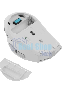 Мышь беспроводная A4Tech Fstyler FG35 серебристый/белый, 2000 dpi, радиоканал, USB, кнопки - 6