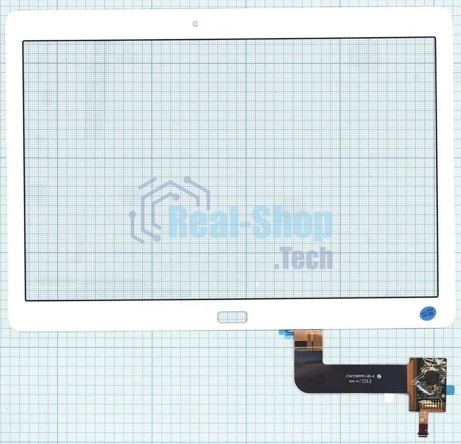 Сенсорное стекло (тачскрин) для Huawei MediaPad M2 10.0, белое