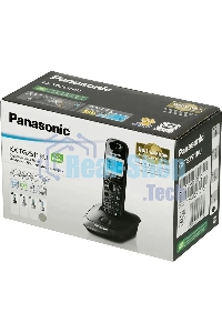 Телефон беспроводной (DECT) Panasonic KX-TG2511RUS (серебристый) АОН, Caller ID,спикерфон на трубке,переход в Эко режим одним нажатием