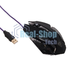 Игровой комплект Qumo Mystic K58/M76, кл-ра проводная 104 + 10 клавиш мультимедиа, встроенные подсветки общая + кнопок 3 цвета, мышь проводная, оптическая, 1200/1600/2400/3200 dpi с подсветкой, коврик