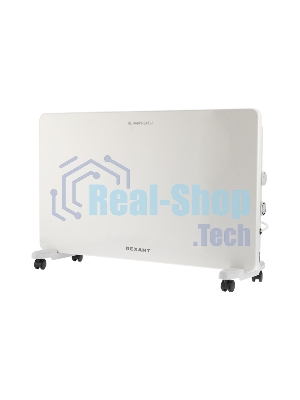 Конвектор Rexant 60-0095 белый, 2000 Вт, 25 м2, термостат