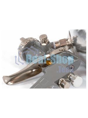 Краскопульт пневматический Matrix краскораспылитель пневмат. с верхним бачком v= 0.6л + сопла