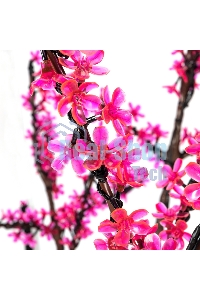 Светодиодное дерево Neon-night Сакура, высота 1,5м, диаметр кроны 1,8м, розовые светодиоды, IP65, понижающий трансформатор в комплекте