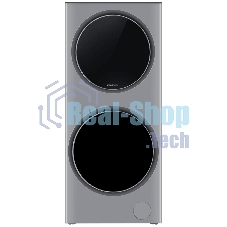 Стирально-сушильная + Стиральная машина Maunfeld MFWD14157LS06 нержавеющая сталь, загрузка фронтальная 10кг, 1400 об/мин., класс: A+++