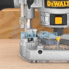 Фрезер DeWalt D26203. 900 Вт,16000-27000 об/мин,ход-55 мм