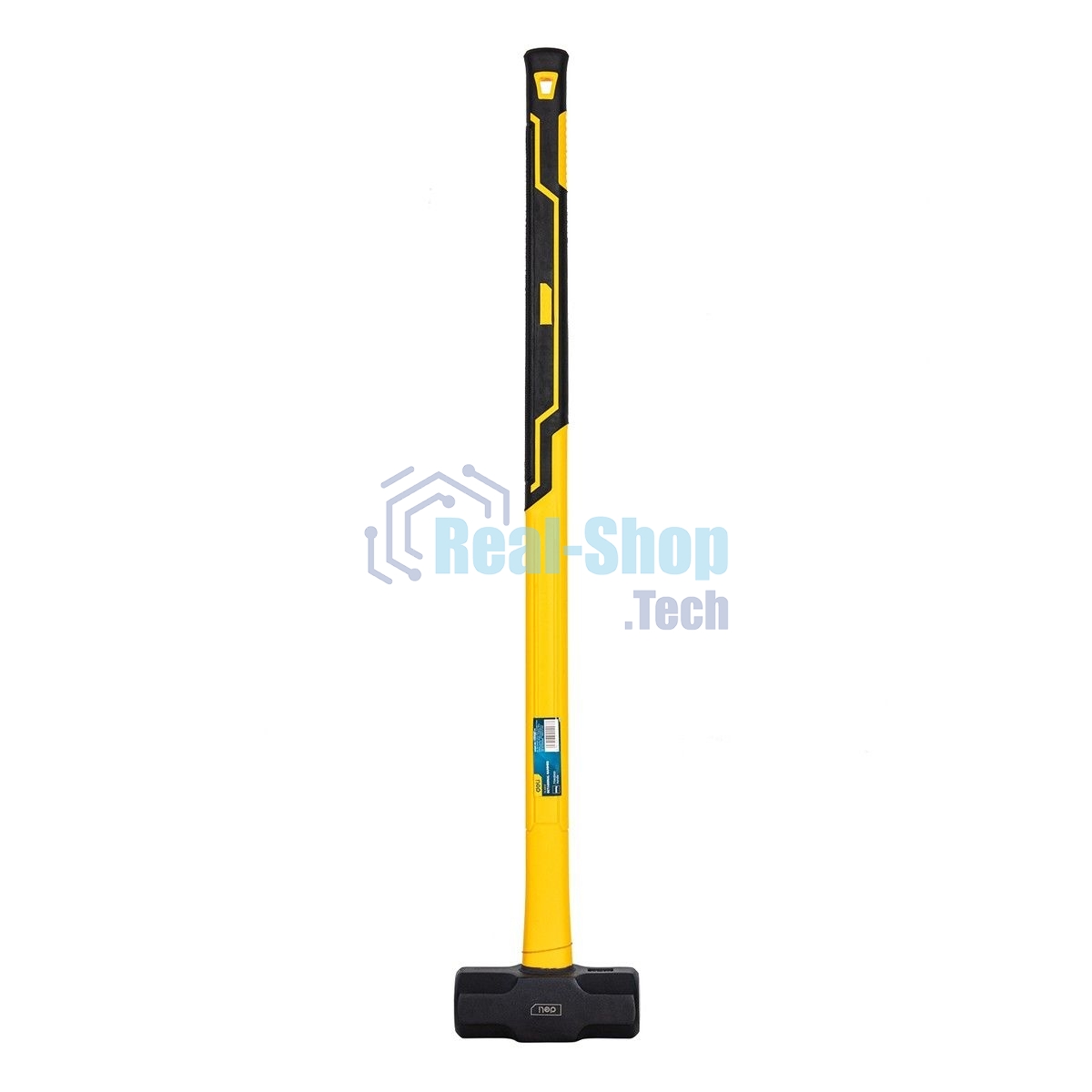 Кувалда Deli DL6912 3600гр Рукоятка из высокопрочного стекловолокна