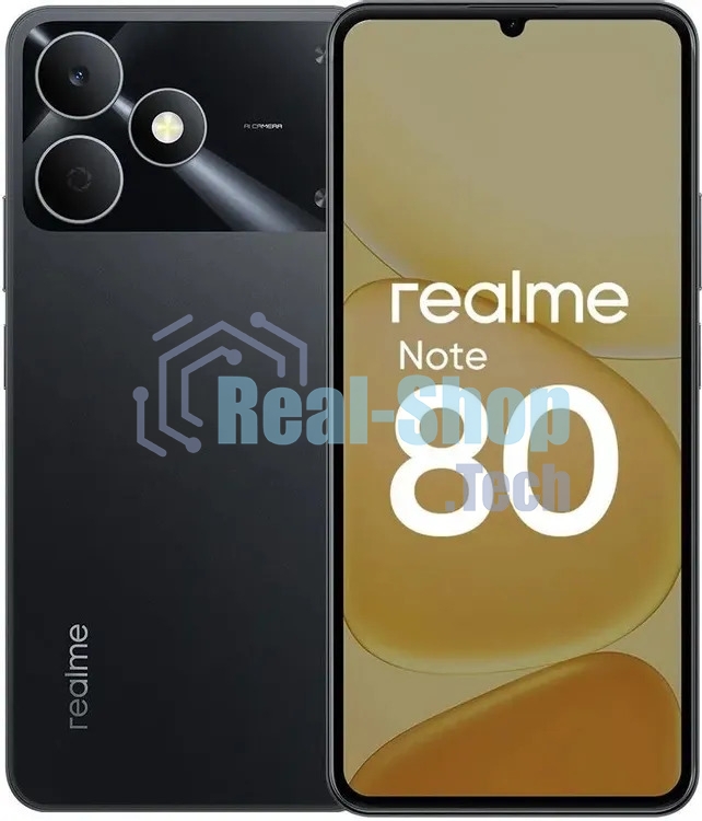 Смартфон Realme Note 80 RMX5388 4Gb, 64Gb, черный