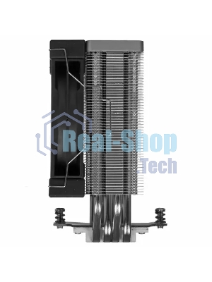 Кулер для процессора DEEPCOOL AK400 черный, 120 мм, алюминий/медь, 1850 об/мин, 29 дБ, 4 pin, 220 Вт, 155 мм
