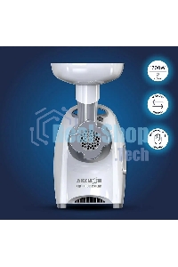 Мясорубка электрическая Аксион М41.01 1700Вт белый