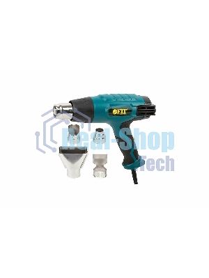 Фен технический FIT 80611 2000 Вт; 60/400/600 °C; 300/500/500 л/мин; рез. накл.; короб.