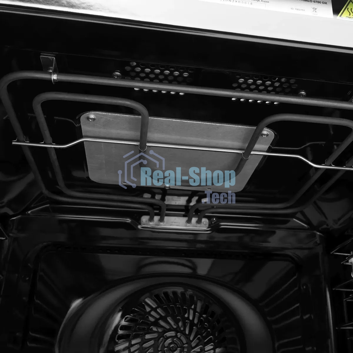 Духовой шкаф электрический Hyundai HMEO 6780 DX черное стекло/серебристый