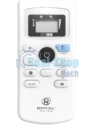 Кондиционер мобильный Royal Clima RM-LP50CN-E 17000 BTU, 55 м², 49 дБ, охлаждение, осушение, белый