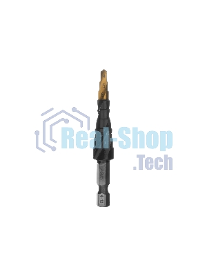 Сверло ступенчатое Denzel 4-5-6-7-8-9-10-11-12 мм, Р6М5, 6-гр. хвостовик 723602