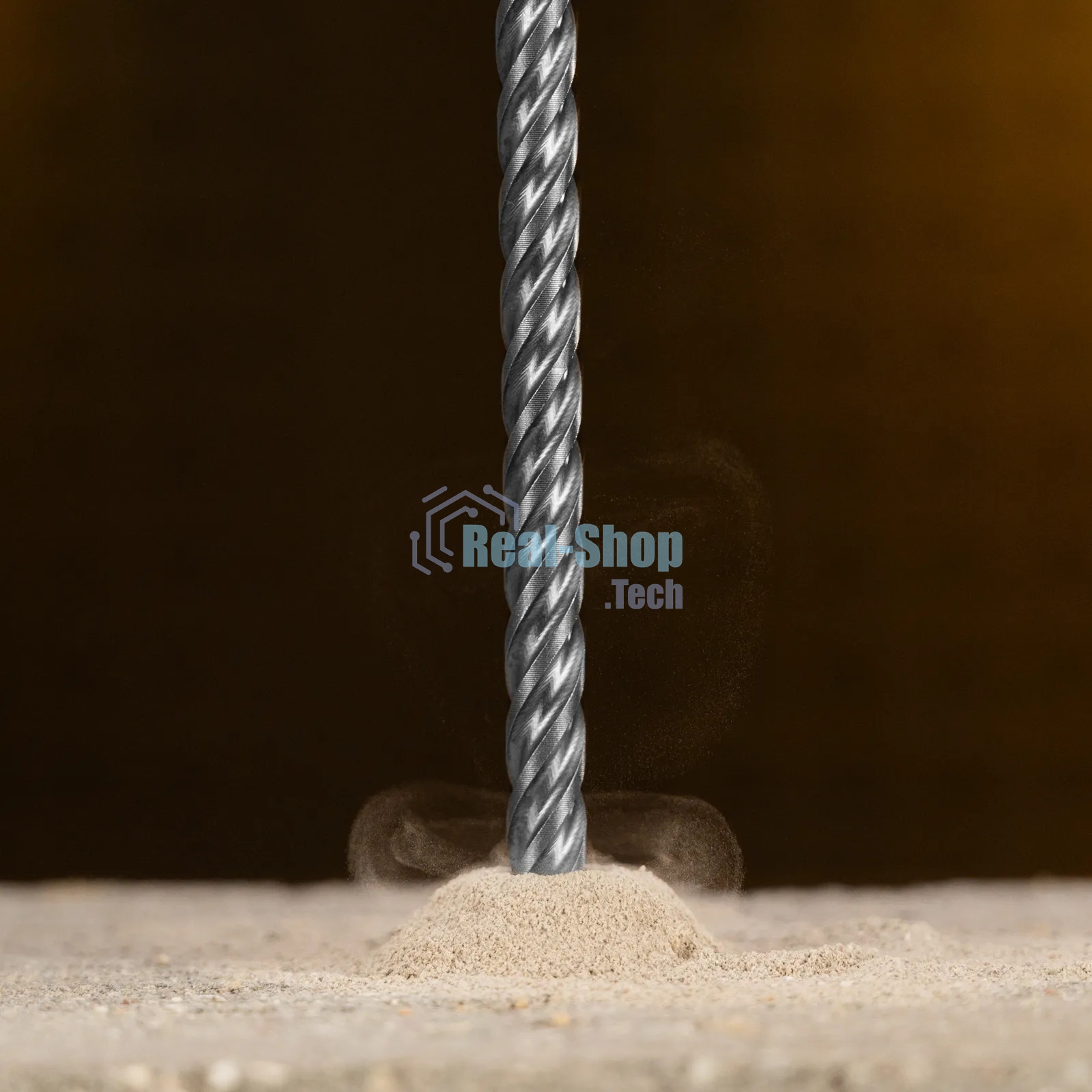 Бур по бетону Denzel цельная крестовая пластина, 10x265 мм, SDS PLUS