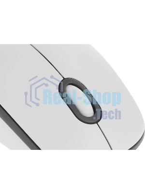 Мышь проводная Logitech M100 белый, 1000 dpi, USB, кнопки - 3