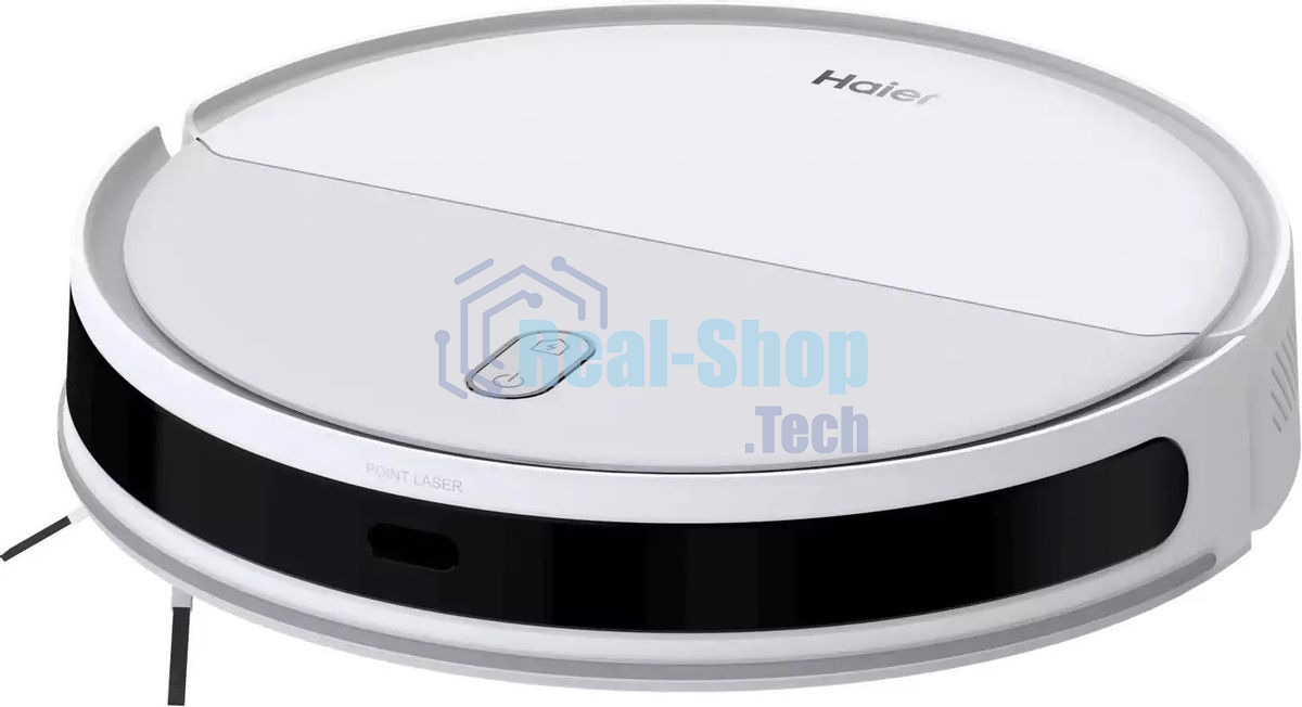Робот-пылесос Haier HSR Pro Lite белый, 2600 мAч Li-Ion, уборка сухая/влажная, пылесборник контейнер 0.25 л (в компл.:5мешков)