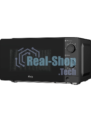 Микроволновая печь Oasis MW-70XB черный, 20 л, 700 Вт, переключатели - поворотный механизм