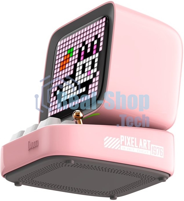 Портативная колонка Divoom Ditoo Pro розовая (41000009679)