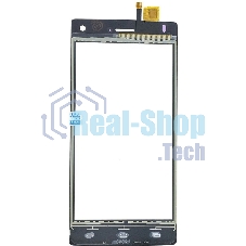 Сенсорное стекло (тачскрин) для Fly FS452 Nimbus 2, черное