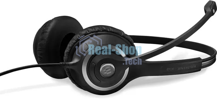 Гарнитура проводная с микрофоном Epos Sennheiser SC 260 черный 2.9м накладные оголовье (1000515)