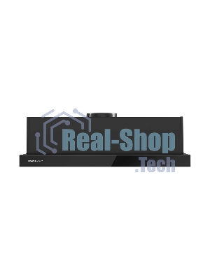 Вытяжка телескопическая HOMSair Flat 60 Glass черный, 60 см, 520 куб. м/ч, 45 дБ