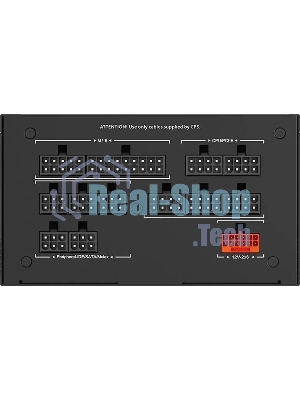 Блок питания PCCooler P5-YS1200-G1F черный 1200W 80 PLUS Gold, 135мм, модульный, черный