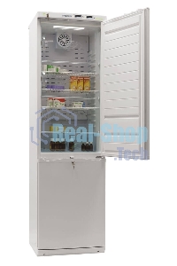 Холодильник комбинированный лабораторный Pozis ХЛ-340-1 белый двухкамерный 270/130 л морозилка снизу