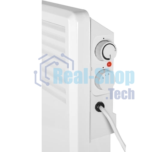 Конвектор Eurolux ОК-EU-1500, белый, 1500 Вт, 15 м2, термостат