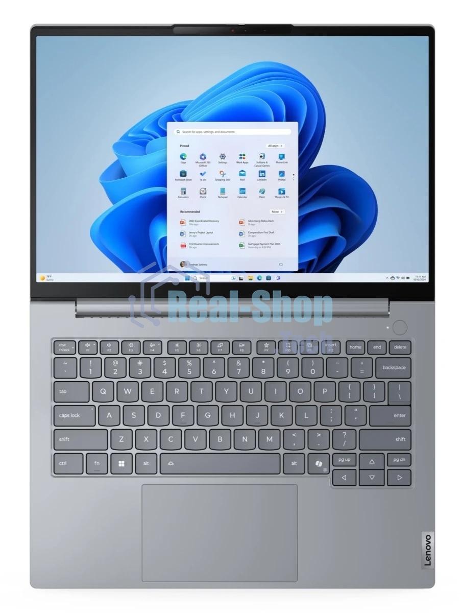 Ноутбук Lenovo ThinkBook 14 G8 IRL серый Intel Core 7 240H 2500MHz/14