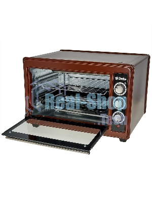 Мини-печь Delta D-0123 коречневый