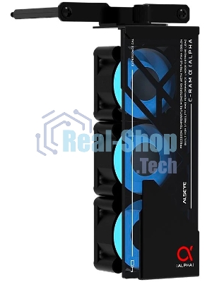 Вентилятор для процессора ALSEYE AS.03.08.0001 (C-RAM-Alpha-B) Product Size: 145.9 x 82 x 38.3мм Number of fans: 3 Size: 40 x 40 x 20мм Material: 1мм SPCC thick sheet metal Surface treatment: Powder coated black on the surface Box: Black Leaf: Milk white Luminous effect: internally emitting ARGb Speed: 1000-3500RPM Ou