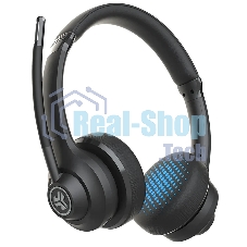 Гарнитура беспроводная Jlab GO WorkWireless Duo-Black, Version 2, Link USB-C