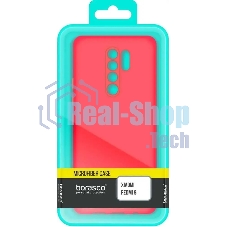 Чехол (клип-кейс) BoraSCO для Xiaomi Redmi 9 красный