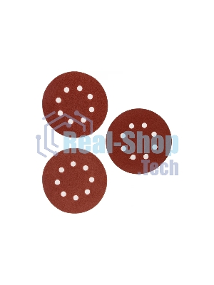 Эксцентриковая шлифовальная машина Denzel OS-125, 450 Вт, 6000-12000 об/мин