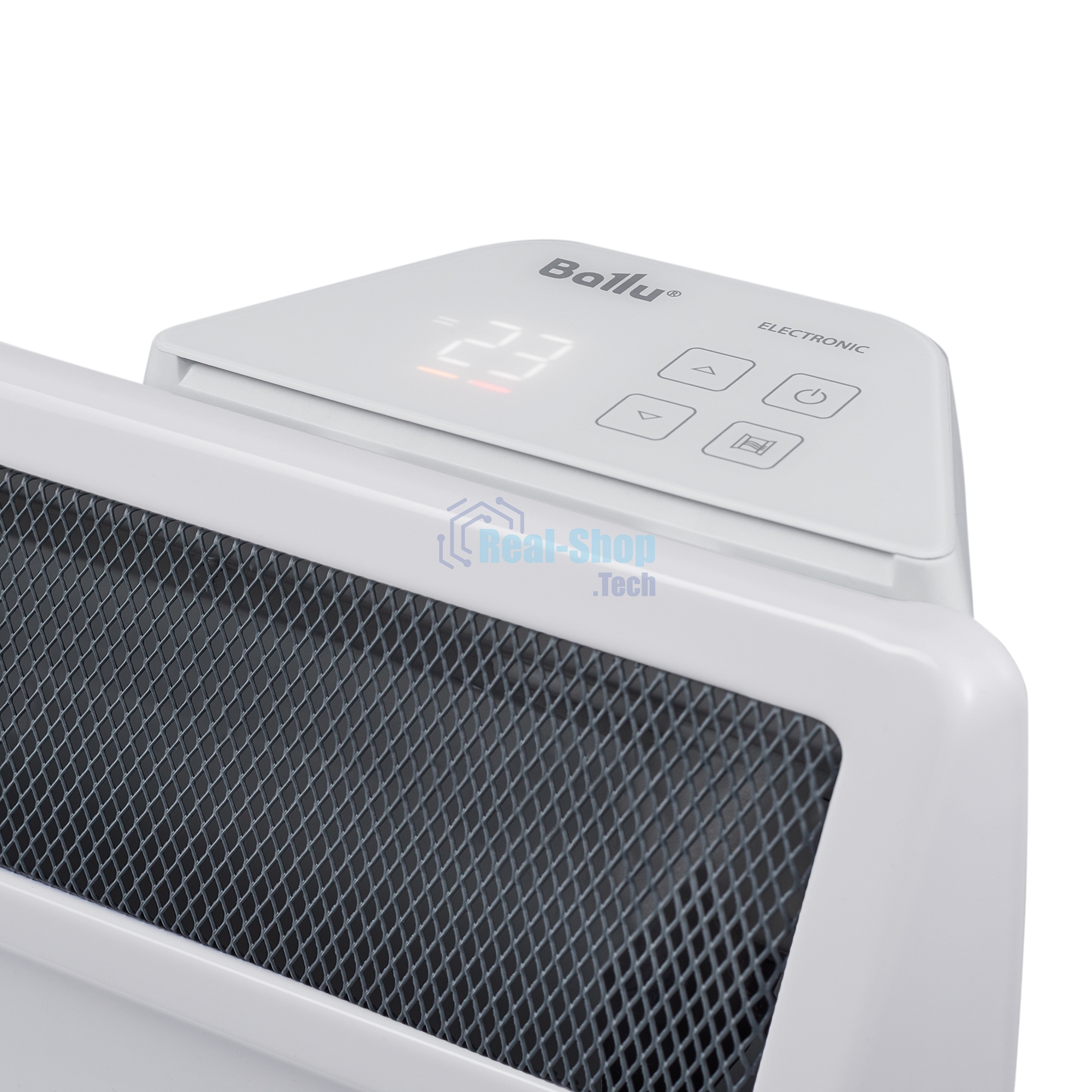 Комплект Ballu Plinth Transformer BEC/PL-500-4E с блоком управления, белый, 500 Вт, 8 м2, дисплей, термостат