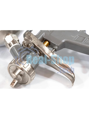 Краскопульт пневматический Matrix краскораспылитель пневмат. с верхним бачком v= 0.6л + сопла