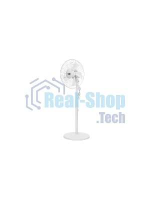 Вентилятор напольный DUX DX-40, 40Вт, 16дюйм, белый 60-0218