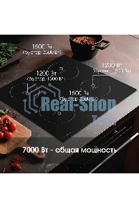 Индукционная варочная панель Zigmund & Shtain CI 35.6 B независимая, черный