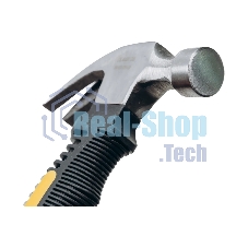 Молоток-гвоздодер укороченный Deli DL441008 250 гр, 160 мм, фиберглассовая рукоять