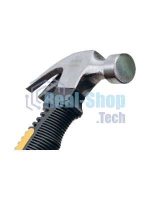 Молоток-гвоздодер укороченный Deli DL441008 250 гр, 160 мм, фиберглассовая рукоять