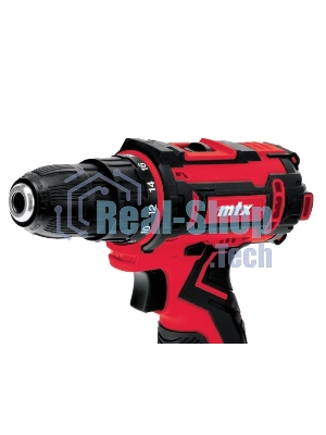 Дрель-шуруповерт MTX CDS-12, 12 В, 1,5 Ач, 30 Нм, щеточный