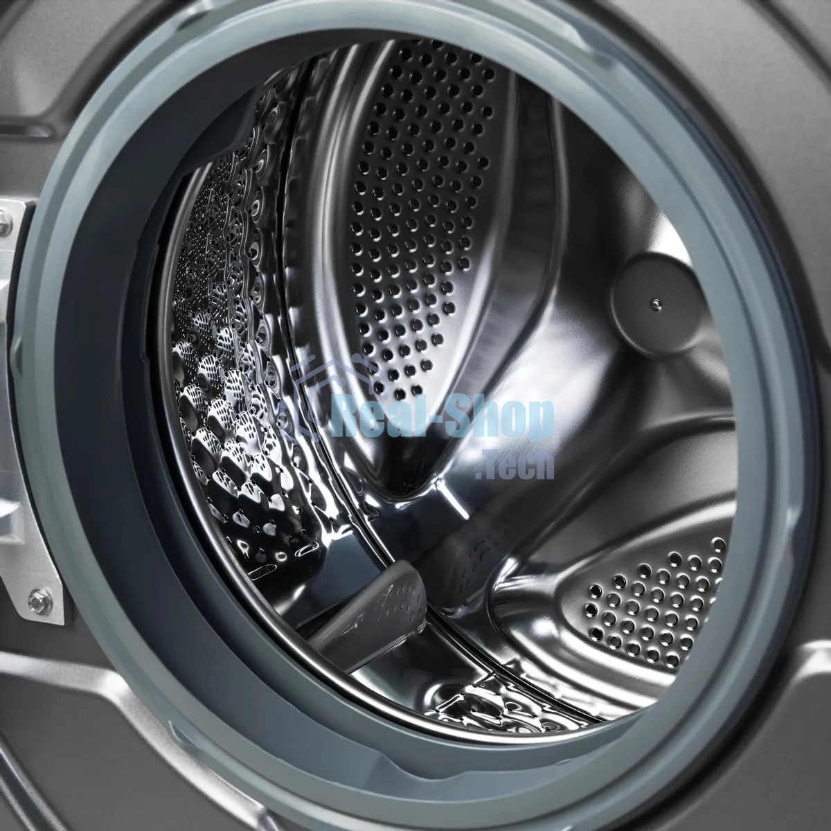 Стиральная машина Бирюса WM-SL610/15 S металлик, загрузка фронтальная 6кг, 1000 об/мин., класс: A+++