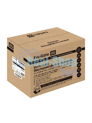 Источник бесперебойного питания ExeGate SpecialPro Smart LLB-1500.LCD.AVR.C13.RJ 1500VA/950W, LCD, AVR, 6*IEC-C13, RJ45/11, черный